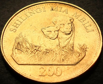 Moneda exotica 200 SHILINGI - ZANZIBAR (TANZANIA), anul 2014 * cod 4688 foto