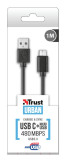 TRUST USB-C to microUSB CABLE 480MBPS 1M, Tnb