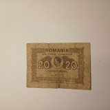 Di 53 Bancnota 20 lei 1945 circulata