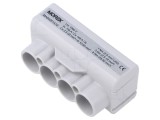 Bloc distribuție SLT50 1kV MOREK &ndash; Terminație &icirc;mbinare PIN 7(4 3)