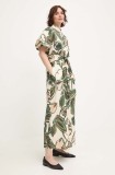 Answear Lab rochie culoarea bej, maxi, oversize