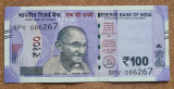 India 100 rupee 2018