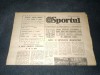 ZIARUL SPORTUL 5 IULIE 1985