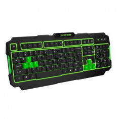 TASTATURA GAMING LED VERDE SHADOW ESPERANZA Util ProCasa foto