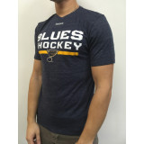 St. Louis Blues tricou de bărbați Locker Room 2016 navy - S