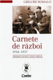 Carnete de razboi 1916-1917 - Grigore Romalo - Biografii, Memorii din Primul Razboi Mondial