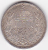 Ungaria 1 COROANA KORONA 1915, Europa, Argint