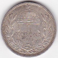 Ungaria 1 COROANA KORONA 1915