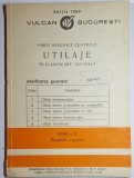 VULCAN București &ndash; Utilaje &icirc;n clasificare zecimală, Grupa 4.10: Decantori &ndash; Reactori (Ediția 1988)