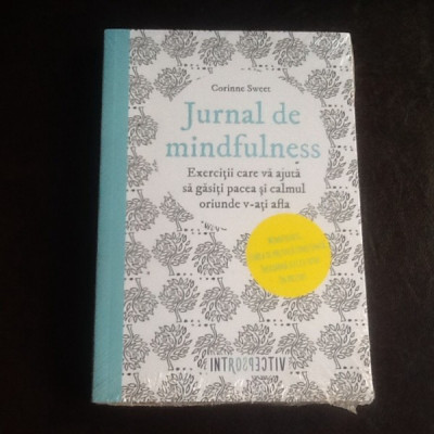 Jurnal de mindfulness - Corinne Sweet foto