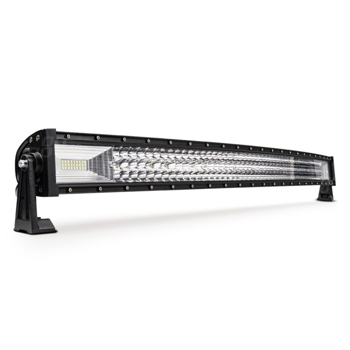Proiector LED BAR model &bdquo;CURBAT&rdquo; pentru Off-Road, ATV, SSV, putere 729 W, culoare 6500K, tensiune 9-36V, dimensiuni 1300 x 80 x 84 mm
