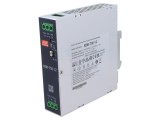 Alimentator Pulsatoriu MEAN WELL 75W 12VDC 0-6,3A pentru Șină DIN, Eficiență 89%