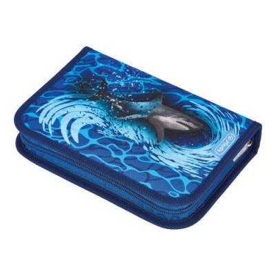 Penar echipat 31 piese, 2 clape, motiv blue shark foto