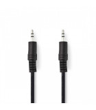 Cablu Audio Stereo Jack 3.5 mm tata - 3.5 mm tata 0.5m Nedis