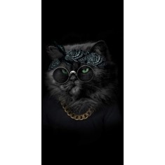 Husa Personalizata ALLVIEW P41 eMagic Hippy cat