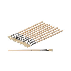 Set de 10 pensule din lemn pentru intinderea lipiciului