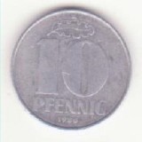 Germania (R.D.G.) 10 pfennigs 1980