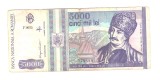 Bancnota 5000 lei mai 1993, circulata, prafuita