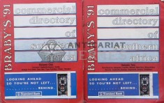 Braby&#039;s commercial directory of southern Africa Vol. 1-2 1991 - 1991 (#A18)