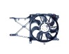 GMV radiator electroventilator Opel Astra H, 2004-2014, motor 1.4, 1.6; 1.8 benzina, cu AC, 390 mm; 4 pini; cu pre-rezistor,