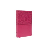 NKJV, Value Thinline Bible, Standard Print, Imitation Leather, Pink, Red Letter Edition