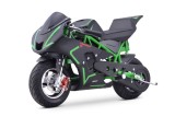 Cumpara ieftin Motocicleta electrica pentru copii NITRO E-Pocketbike Rocket VX 6 800W 36V, culoare verde