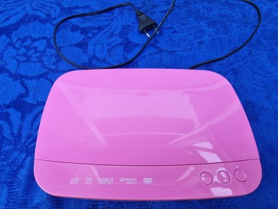 Pink DVD Player | Ar-Tech Model TVPDVDAW09 | SCART OUTPUT foto