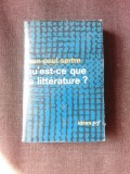 QU EST-CE QUE LA LITTERATURE? - JEAN PAUL SARTRE