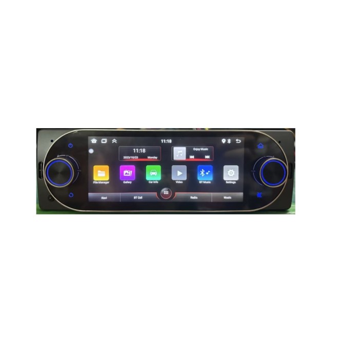 Aproape nou: MP5 player auto PNI Clementine 9560 1DIN display 5.2 inch 4 x 50W, Blu