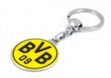 Breloc cheie inox compatibil echipa Borussia Dortmund galben