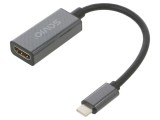Adaptor HDMI 1.4 USB C Thunderbolt 3 SAVIO