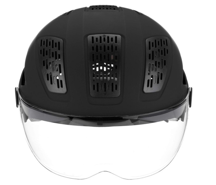 Casca pentru bicicleta ABUS Hyban 2.0 ACE City unisex, lumina LED, marimea XL(58-63 cm) - RESIGILAT