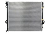 Radiator racire Toyota Land Cruiser 120, 08.2006-2009, motor 3.0 D-4D, 127 kw, diesel, cutie manuala/automata, cu/fara AC, 650x598x26 mm, aluminiu br, Rapid