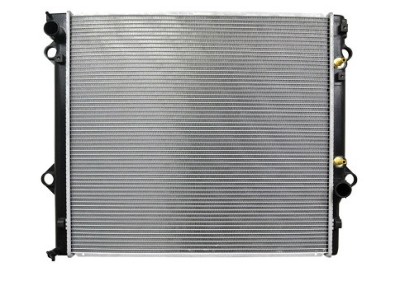 Radiator racire Toyota Land Cruiser 120, 08.2006-2009, motor 3.0 D-4D, 127 kw, diesel, cutie manuala/automata, cu/fara AC, 650x598x26 mm, aluminiu br foto