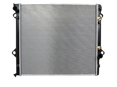 Radiator racire Toyota Land Cruiser 120, 08.2006-2009, motor 3.0 D-4D, 127 kw, diesel, cutie manuala/automata, cu/fara AC, 650x598x26 mm, aluminiu br