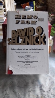 MEMO FROM DAVID O. SELZNICK - RUDY BEHLMER (IN MEMORIA LUI DAVID. O SELZNICK) foto