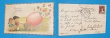 Carte Postala/felicitare Christos a Inviat, circulata anul 1930 - piesa SUPERBA