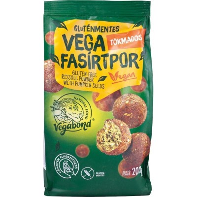 Mix Vegan Fara Gluten pentru Chiftele cu Seminte de Dovleac 200 grame Vegabond foto