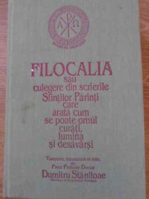 FILOCALIA SAU CULEGERE DIN SCRIERILE SFINTILOR PARINTI VOL.3-TRADUCERE, INTRODUCERE SI NOTE DE DUMITRU STAN-264565 foto