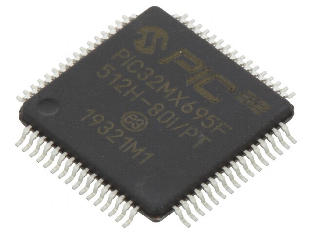 Microcontroler PIC 512kB 80MHz 2,3-3,6V SMD TQFP64