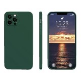 Husa protectie flippy compatibila cu apple iphone xs max liquid silicone verde