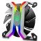 VENTILATOR DEEPCOOL PC. 120x120x25 mm, ADD RGB LED, Hydro Bearing, 3 buc. in