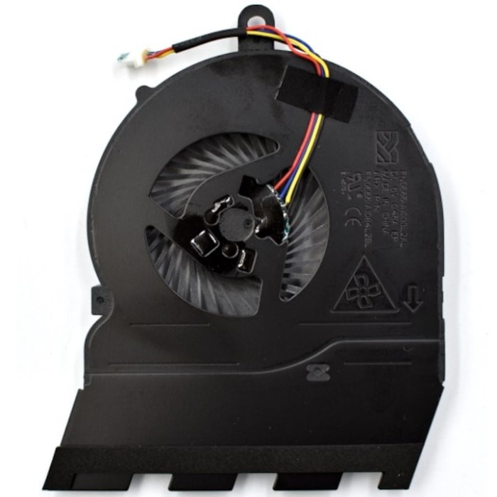 Cooler laptop, Compatibil, Compatibil Dell Inspiron, 0.5A, 4 pini, Negru
