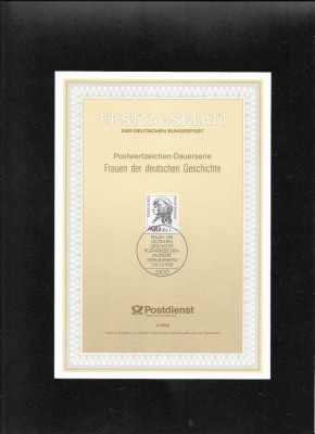 Germania FDC 1.1992 foto