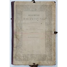 ALLGEMEINE BAUZEITUNG MIT ABBILDUNGEN , 1 . HEFT , WIEN , 1896