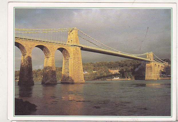 bnk cp Poduri - Tara Galilor - Menai Bridge - necirculata