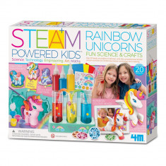 Kit stiintific - Curcubee si Unicorni, STEAM Kids foto