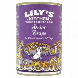 Hrana umeda pentru caini Lily&amp;#39;s Kitchen Senior Recipe 6 x 400g