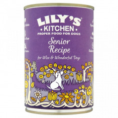 Hrana umeda pentru caini Lily&#39;s Kitchen Senior Recipe 6 x 400g