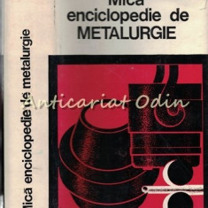 Mica Enciclopedie de Metalurgie - Iosif Tripsa